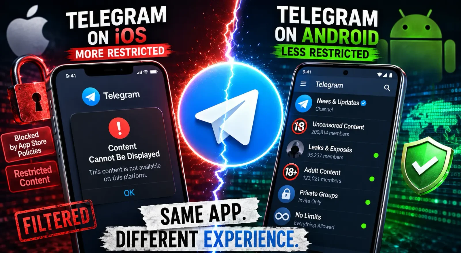 Telegram on iOS vs Android: Why the App Store Version Feels More Restricted
